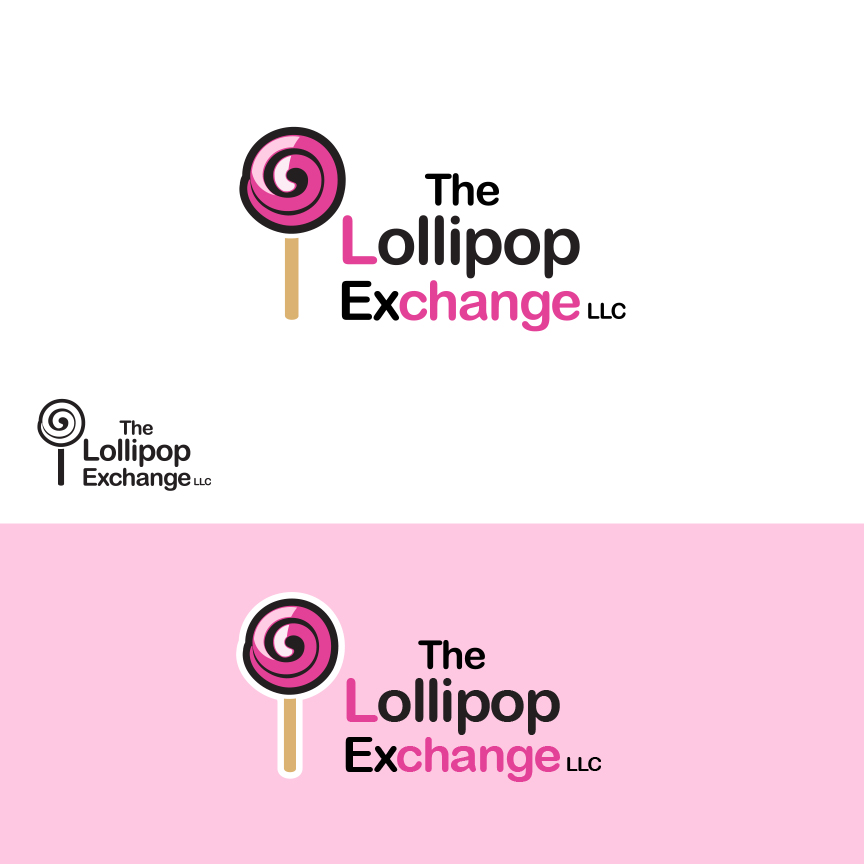 Logo Design by artess for The Lollipop Exchange LLC | Design #5210989