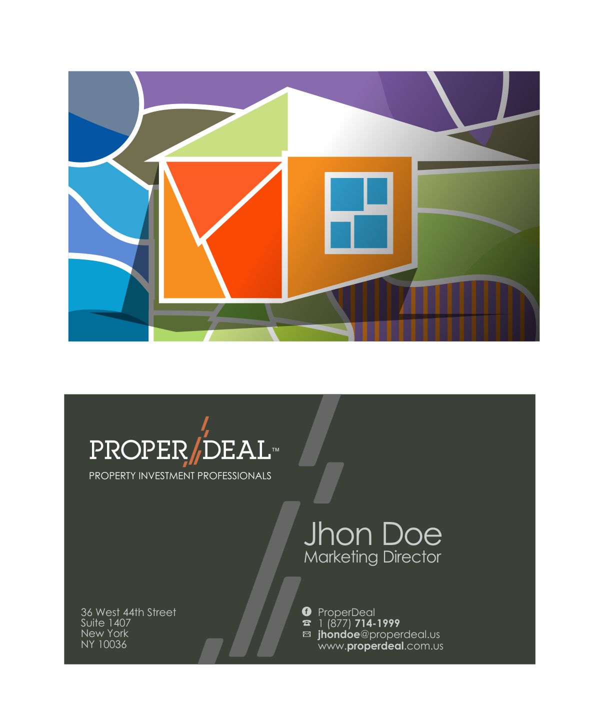 Business Card Design by DesignMX (Renan Mejia) for this project | Design #5226942