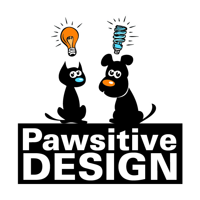 Logo Design by Stephanie Bey for Pawsitive Design | Design #1459667