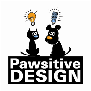 Logo Design by Stephanie Bey for Pawsitive Design | Design: #1459667