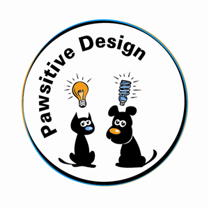 Logo Design by Stephanie Bey for Pawsitive Design | Design #1459670