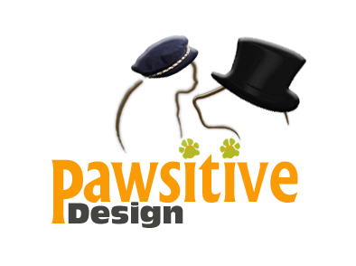 Logo-Design von CindyAbonin für Pawsitive Design | Design #1459003