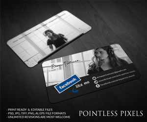 Business Card Design by Pointless Pixels India for this project | Design: #5191348