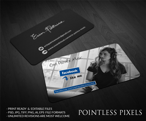 Business Card Design by Pointless Pixels India for this project | Design: #5191902
