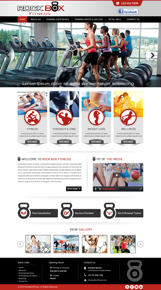 Web Design by Sbss for this project | Design #5198568