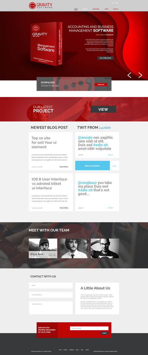 Web Design by designbox for this project | Design #5286149