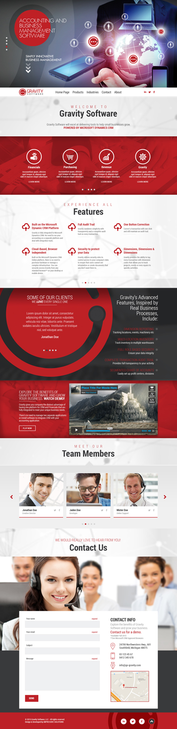 Web Design by Impressive Sol for this project | Design #5284905