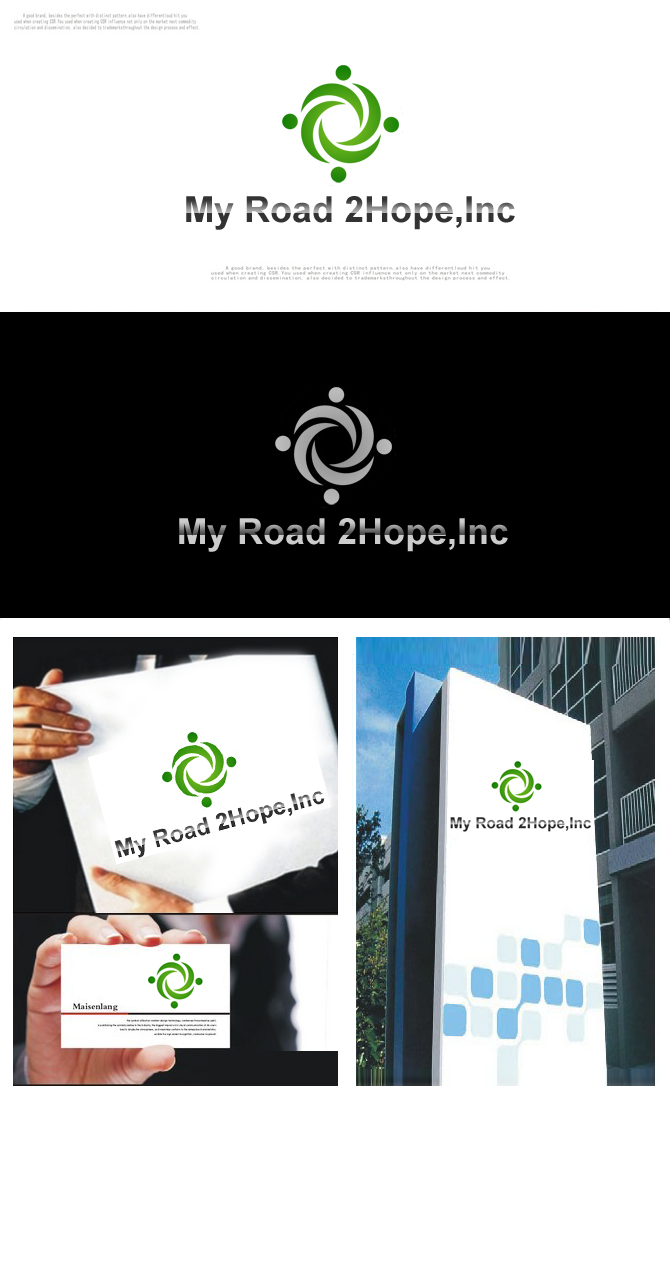 Logo Design by Simon_Design for My Road 2Hope, inc | Design: #270194