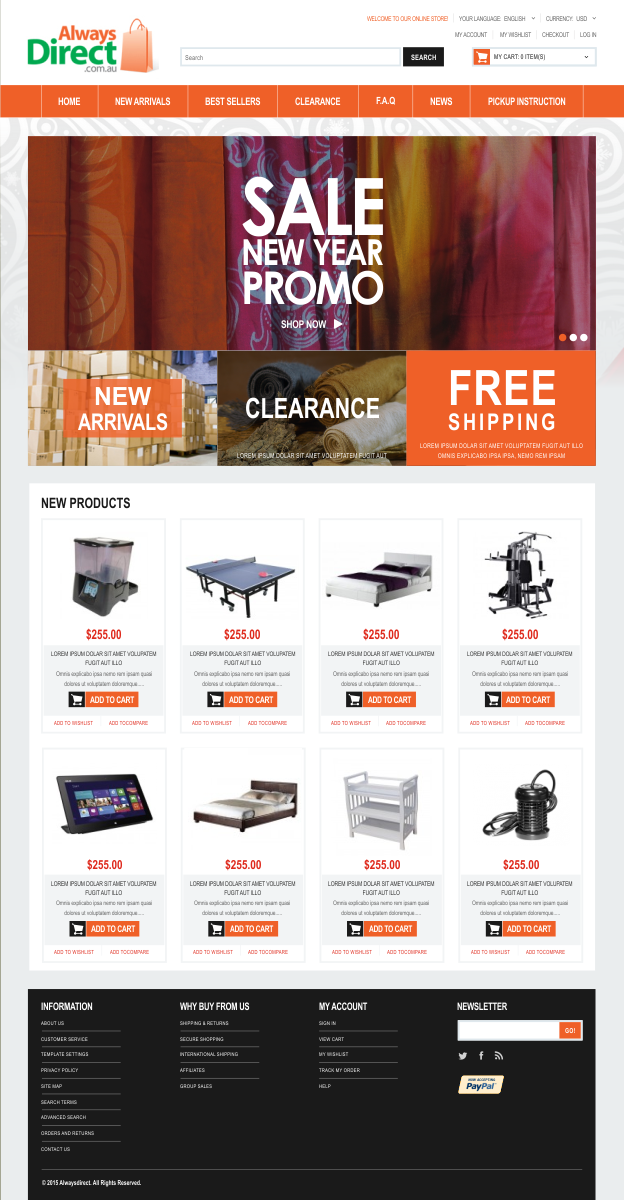 Web Design by Silverfox Studio for this project | Design #5233915