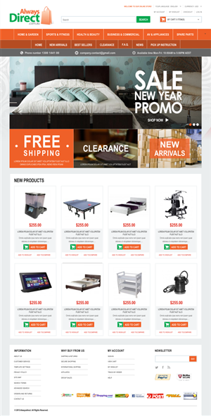 Diseño Web por Silverfox Studio para este proyecto | Diseño: #5273769