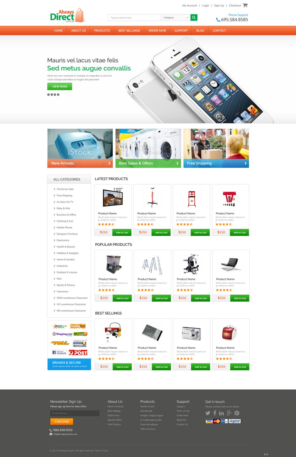 Web Design by pb for this project | Design #5201990