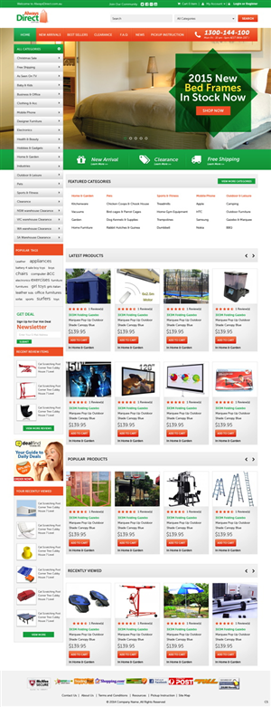 Web Design by pb for this project | Design #5214683