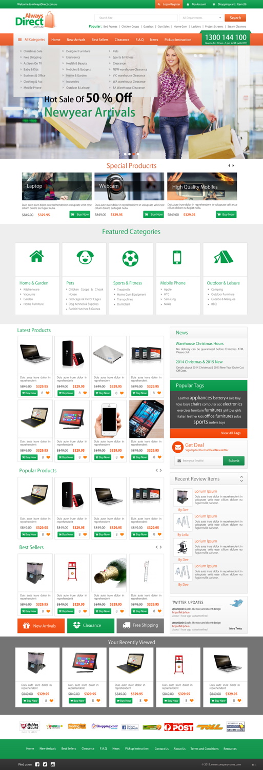 Web Design par pb pour ce projet | Design #5214690