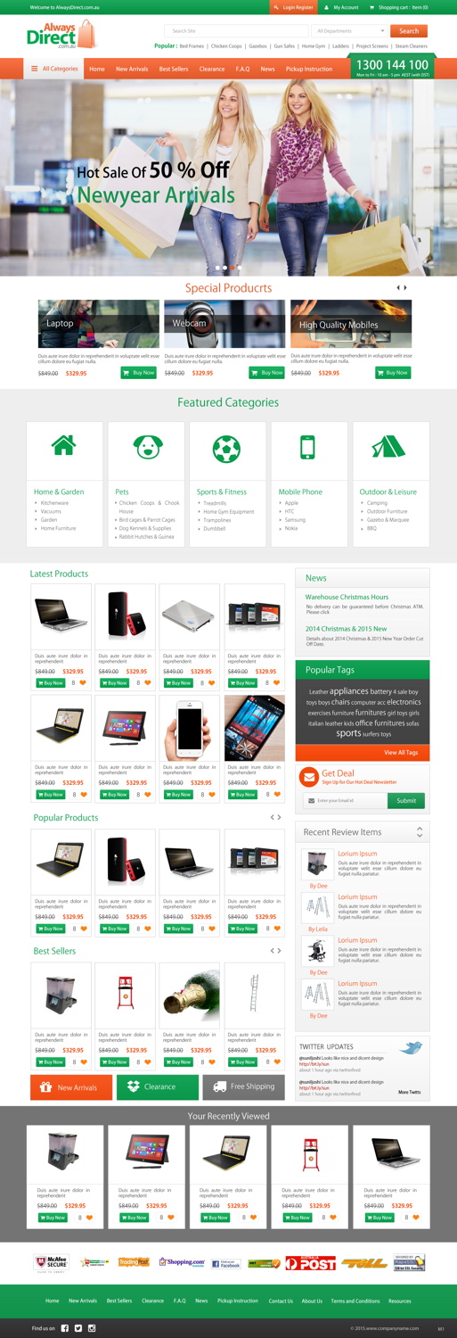 Web Design by pb for this project | Design #5214695