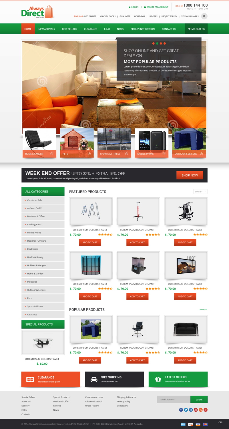 Web Design by pb for this project | Design #5214700