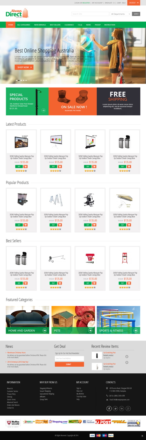 Web Design by pb for this project | Design #5214714