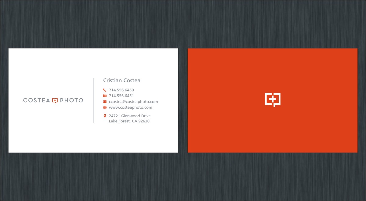 business card design