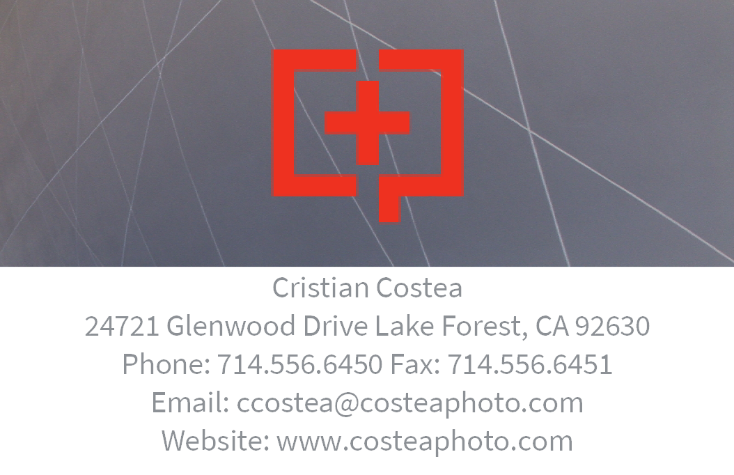 Business Card Design by jddorsey for COSTEA PHOTOGRAPHY, INC. | Design #5256093