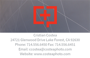 Business Card Design by jddorsey for COSTEA PHOTOGRAPHY, INC. | Design: #5256093