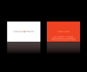 Diseño de Tarjeta de Presentación por Argyle and Paisley GD para COSTEA PHOTOGRAPHY, INC. | Diseño: #5259065