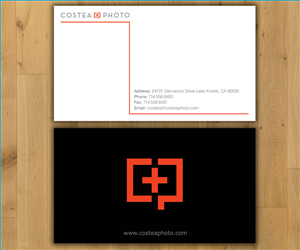Diseño de Tarjeta de Presentación por Drumbi para COSTEA PHOTOGRAPHY, INC. | Diseño: #5221503