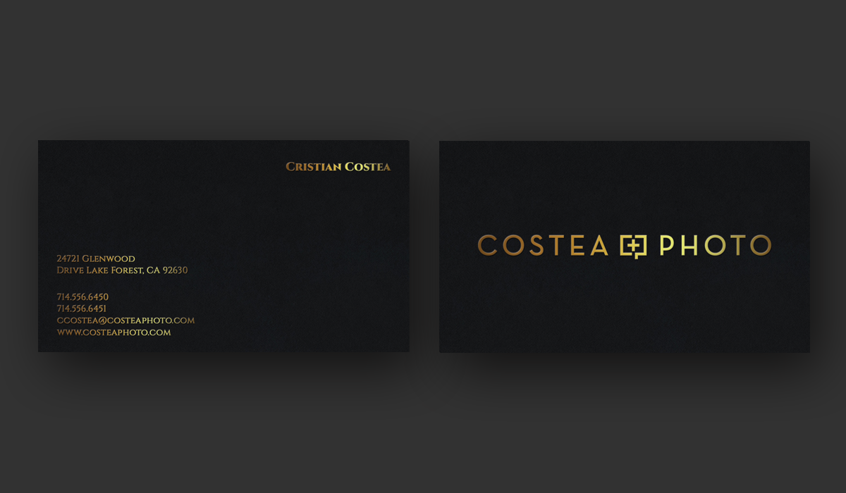 Business Card Design by WebixBD for COSTEA PHOTOGRAPHY, INC. | Design #5212601