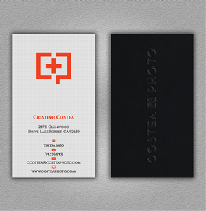 Diseño de Tarjeta de Presentación por WebixBD para COSTEA PHOTOGRAPHY, INC. | Diseño: #5215113