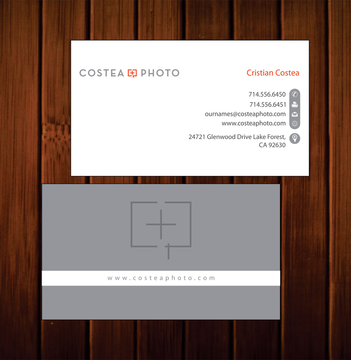 Business Card Design by Infinitive Technology for COSTEA PHOTOGRAPHY, INC. | Design #5237454