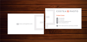 Diseño de Tarjeta de Presentación por Infinitive Technology para COSTEA PHOTOGRAPHY, INC. | Diseño: #5237463