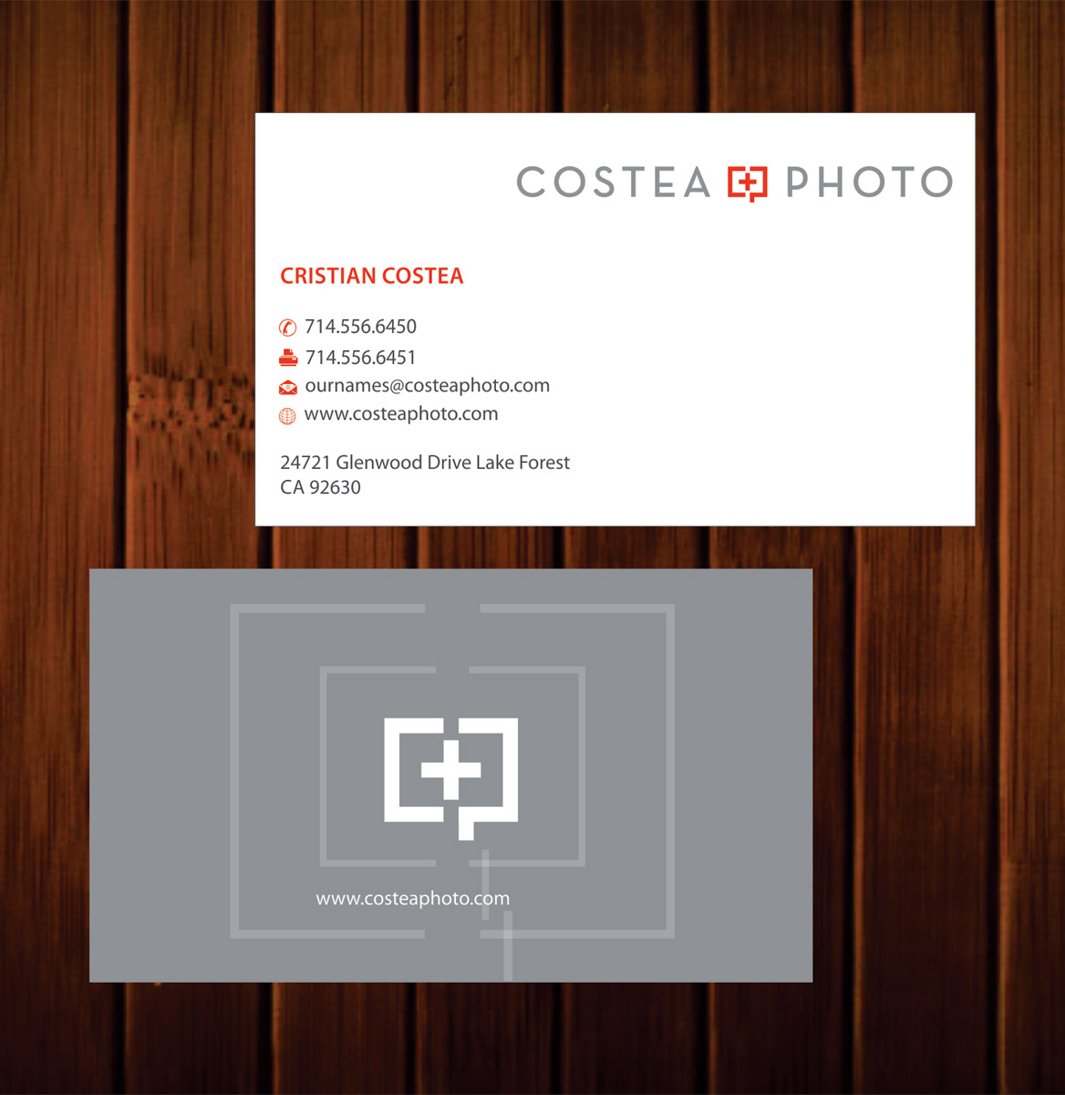 Business Card Design by Infinitive Technology for COSTEA PHOTOGRAPHY, INC. | Design #5237688