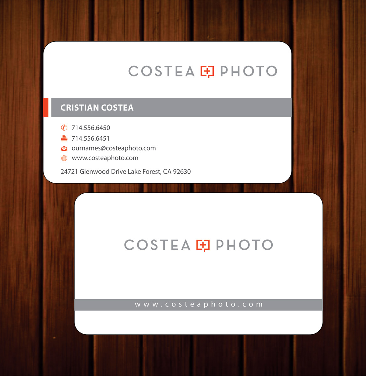 Business Card Design by Infinitive Technology for COSTEA PHOTOGRAPHY, INC. | Design #5241983