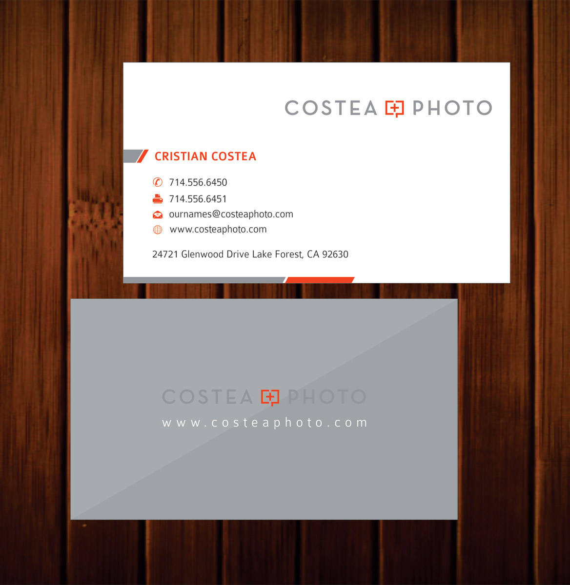 Diseño de Tarjeta de Presentación por Infinitive Technology para COSTEA PHOTOGRAPHY, INC. | Diseño #5242001