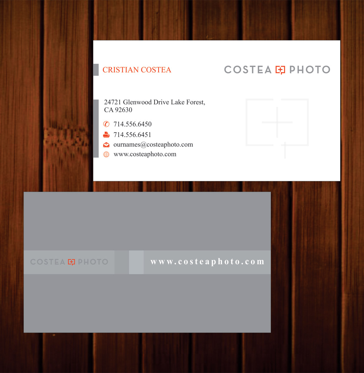 Business Card Design by Infinitive Technology for COSTEA PHOTOGRAPHY, INC. | Design #5242028