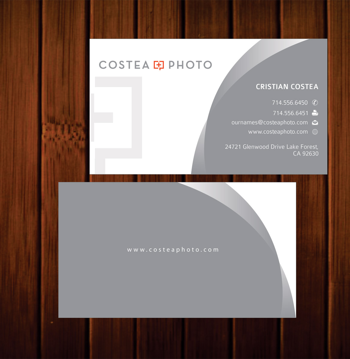 Diseño de Tarjeta de Presentación por Infinitive Technology para COSTEA PHOTOGRAPHY, INC. | Diseño #5242048