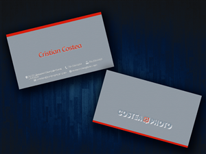 Business Card Design by Jpi design for COSTEA PHOTOGRAPHY, INC. | Design: #5197081