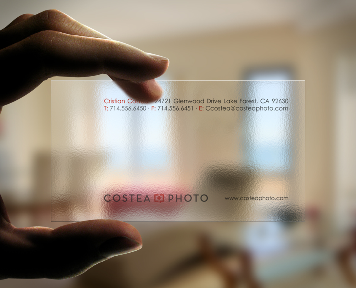 Business Card Design by logodentity for COSTEA PHOTOGRAPHY, INC. | Design #5209644