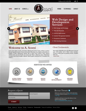 Web Design by James for this project | Design #1480090