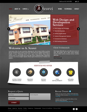 Web Design by James for this project | Design: #1480213