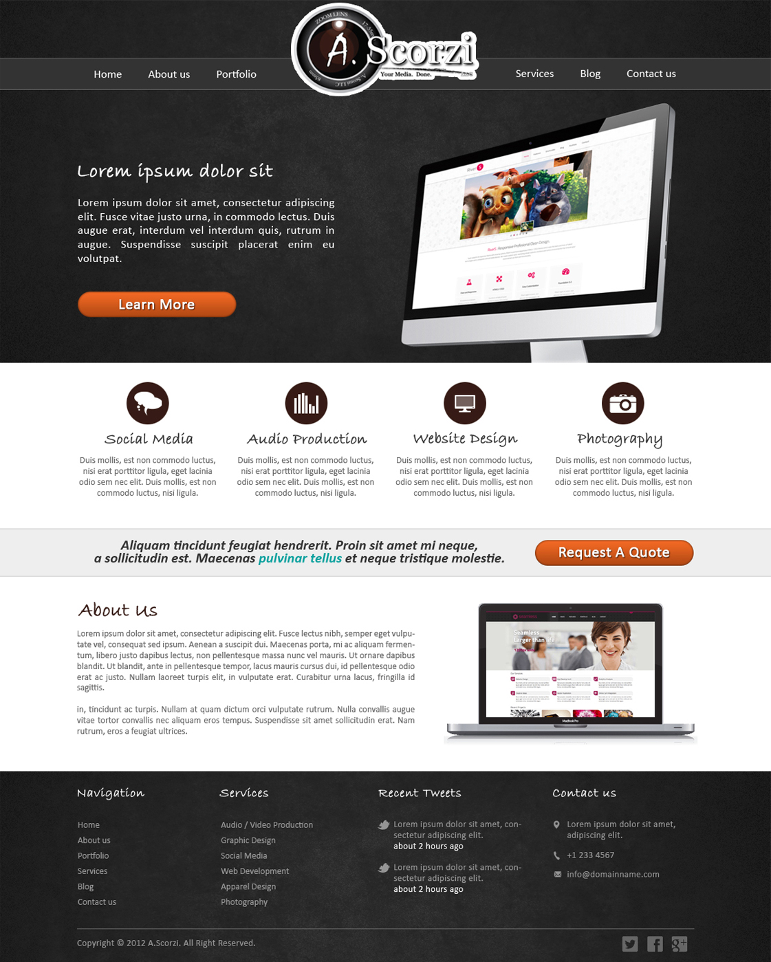 Web Design by Desire Design Solutions for this project | Design #1456623