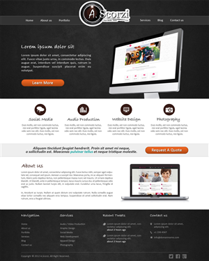 Web Design by Desire Design Solutions for this project | Design #1456623