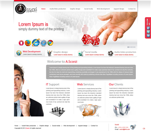 Web Design by pb for this project | Design: #1453435