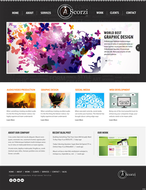 Web Design by pb for this project | Design: #1453438