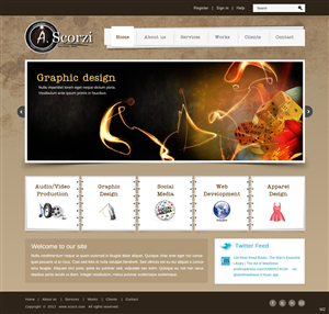 Web Design by pb for this project | Design: #1453439