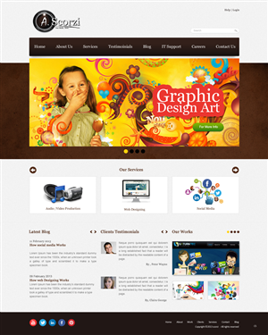 Web Design by pb for this project | Design: #1458983