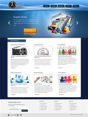Web Design by pb for this project | Design: #1458987