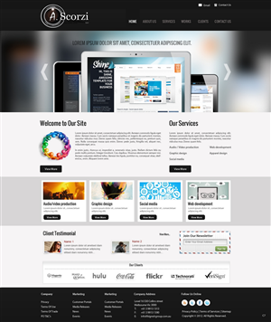 Web Design by pb for this project | Design: #1458990