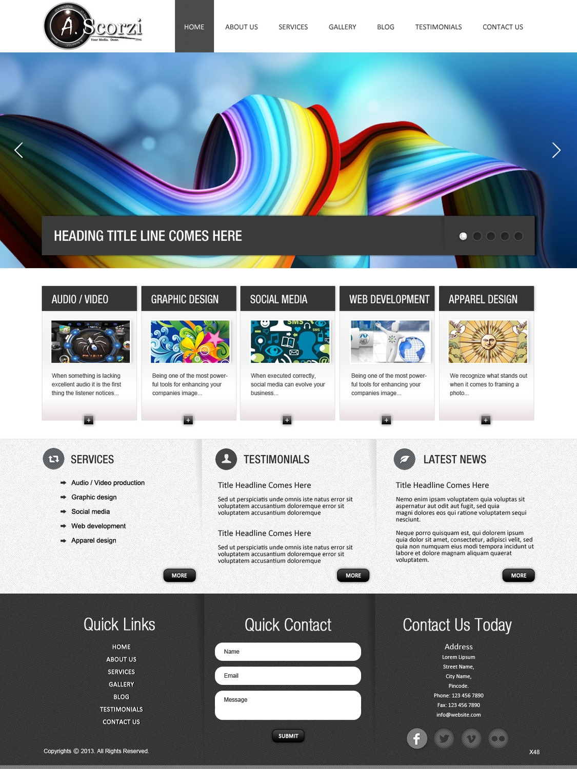 Web Design by pb for this project | Design: #1461574