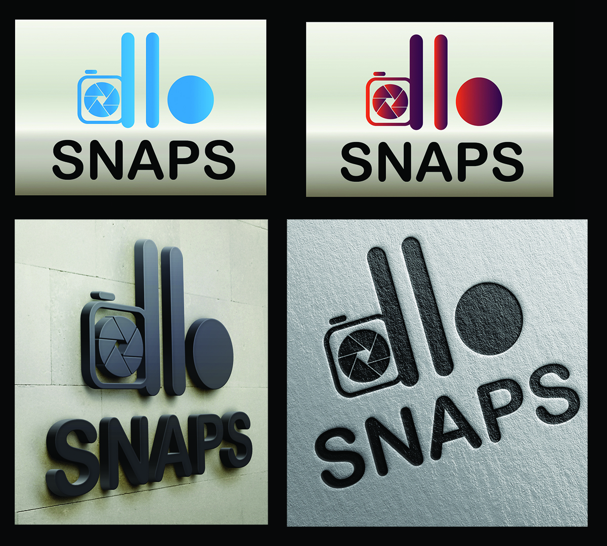 Logo Design by LogomaT for DLo Snaps | Design #5210600