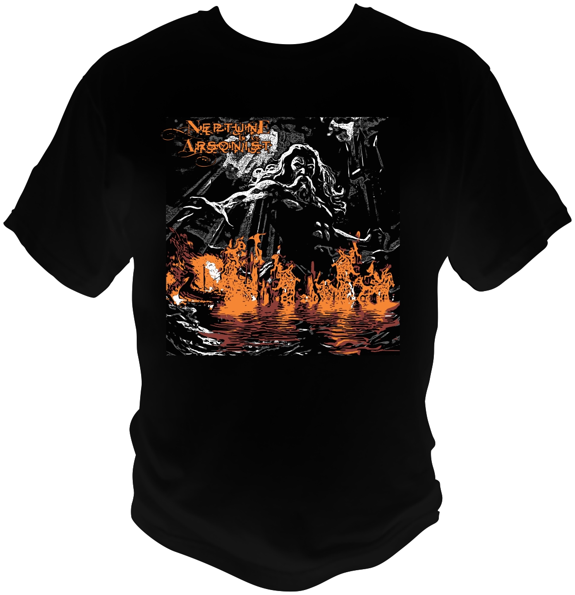 Design de T-shirt par bacujkov pour Neptune is an arsonist  | Design #5198869