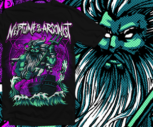 T-shirt Design by furihando for Neptune is an arsonist  | Design: #5223149